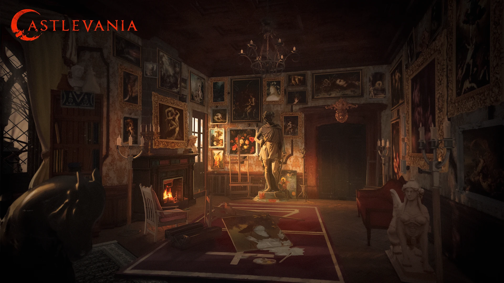 Castlevania environment render by Glenn Campos
